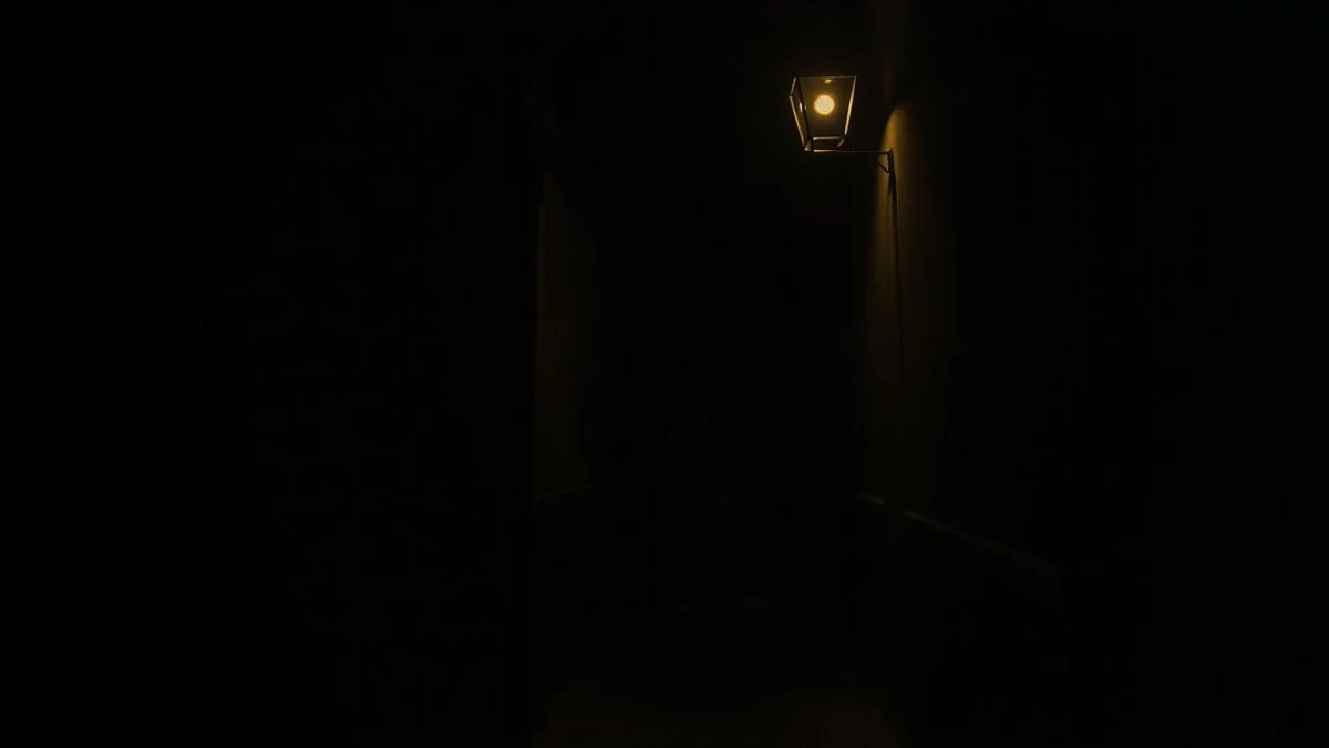 Imagen ilustrativa: un callejón oscuro iluminado por una farola, sin personas.