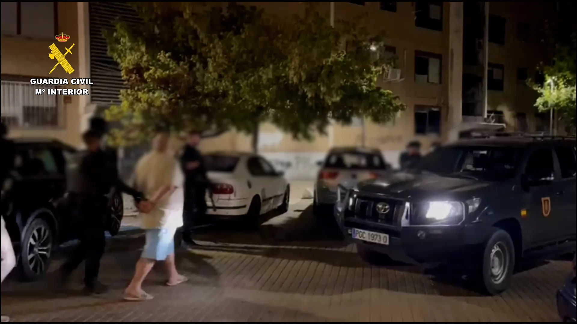 Área de prensa de la Guardia Civil