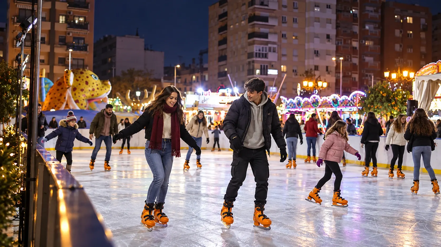 Pista de hielo de Huelva